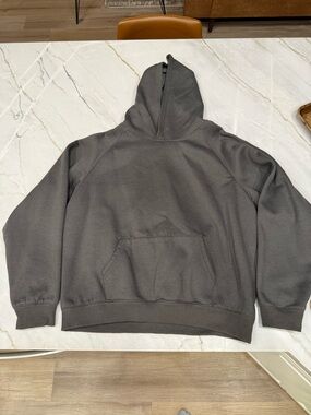 Men's Grey Hoodie Sweatshirt
